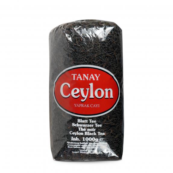 Black Loose Ceylon Tea Yaprak Cayi  1kg | Tanay