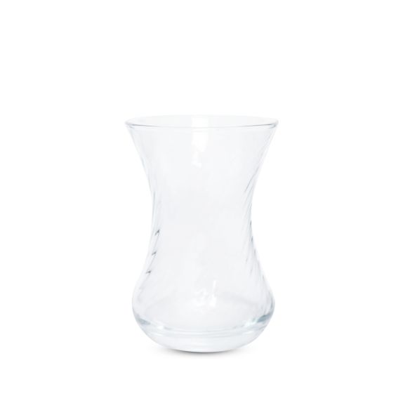 6x Turkish Tea Glass 'Ince Belli' 125 ml Set | Paşabahçe