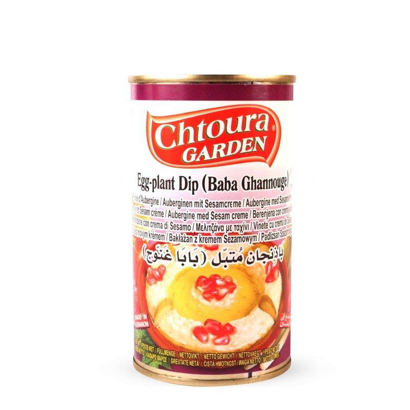 Pasta z Bakłażana Baba Ghanoush 185g | Chtoura