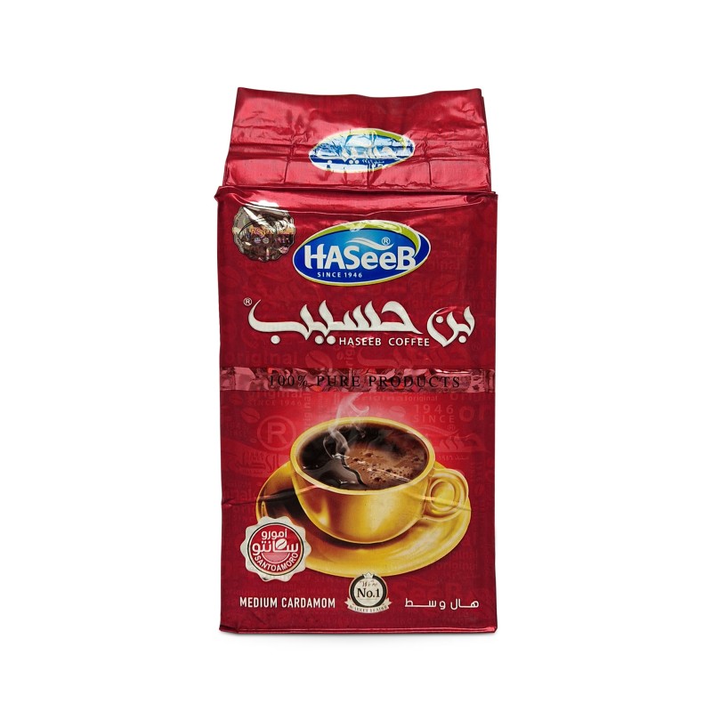 Ground Coffee Santo Amoro Medium Cardamom 500g | Haseeb Coffee