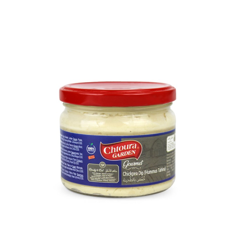 Hummus z Dodatkiem Czosnku 310g | Chtoura