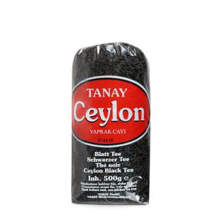 Czarna Herbata  Cejlońska Yaprak Cayi  500g  Tanay 