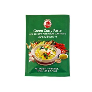 Green Thai Curry Paste 50g  Cock Brand