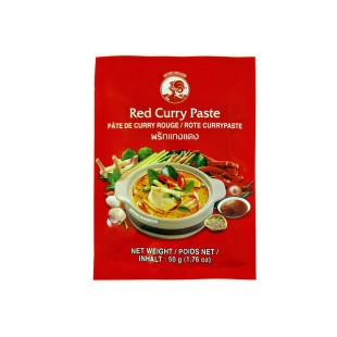 Red Thai Curry Paste 50g  Cock Brand