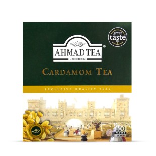  Cardamom Tea 100 Tagged Tea Bags 200g  Ahmad Tea