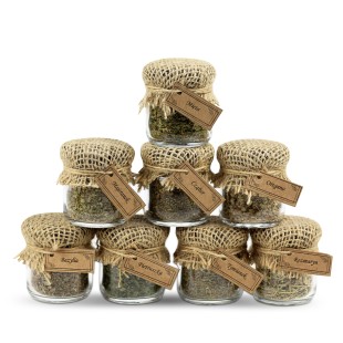 8 Dried Herbs Gift Set