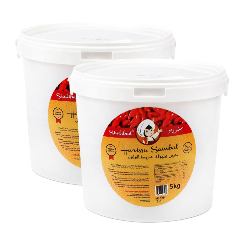 harissa 2x5 kg wiaderko