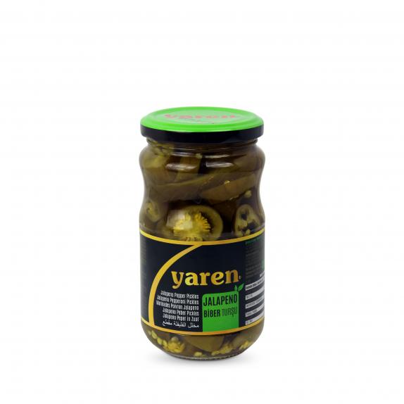 Green Jalapeno Slices 370g Yaren