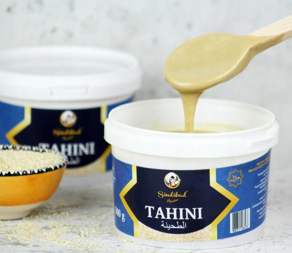 Tahini-Pasta-Sezamowa-500g-Sindibad-100-Sezamu-EAN-88312828
