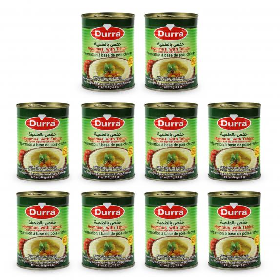 10 x Hummus with Tahini 380g Durra