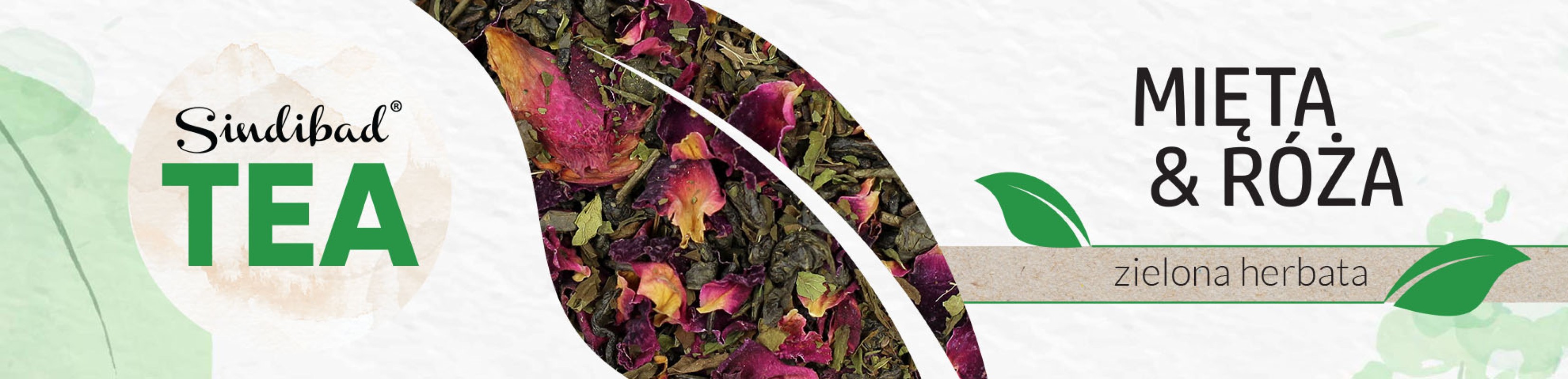 Mint & Rose Green Tea  45g | Sindibad