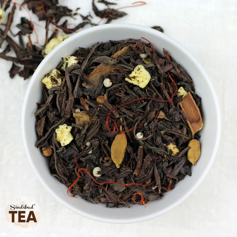 Herbata Czarna Liściasta Przyprawy Korzenne 45g | Sindibad