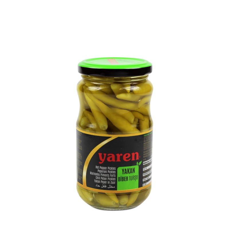 Green Pepperoni Pickles Yakan Biber 350g | Yaren