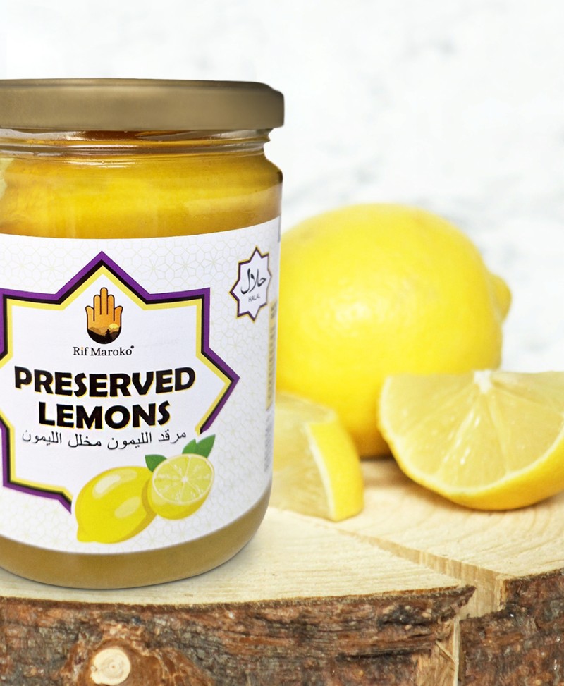 Preserved Lemons 500g | Rif Maroko