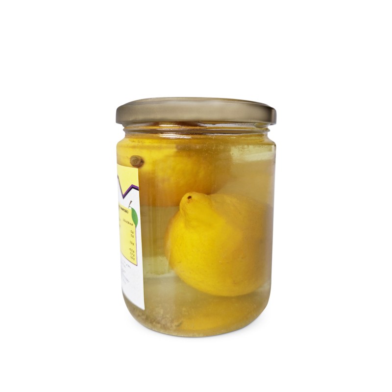 Cytryny Kiszone Duże 100% Naturalne 500g | Rif Maroko 