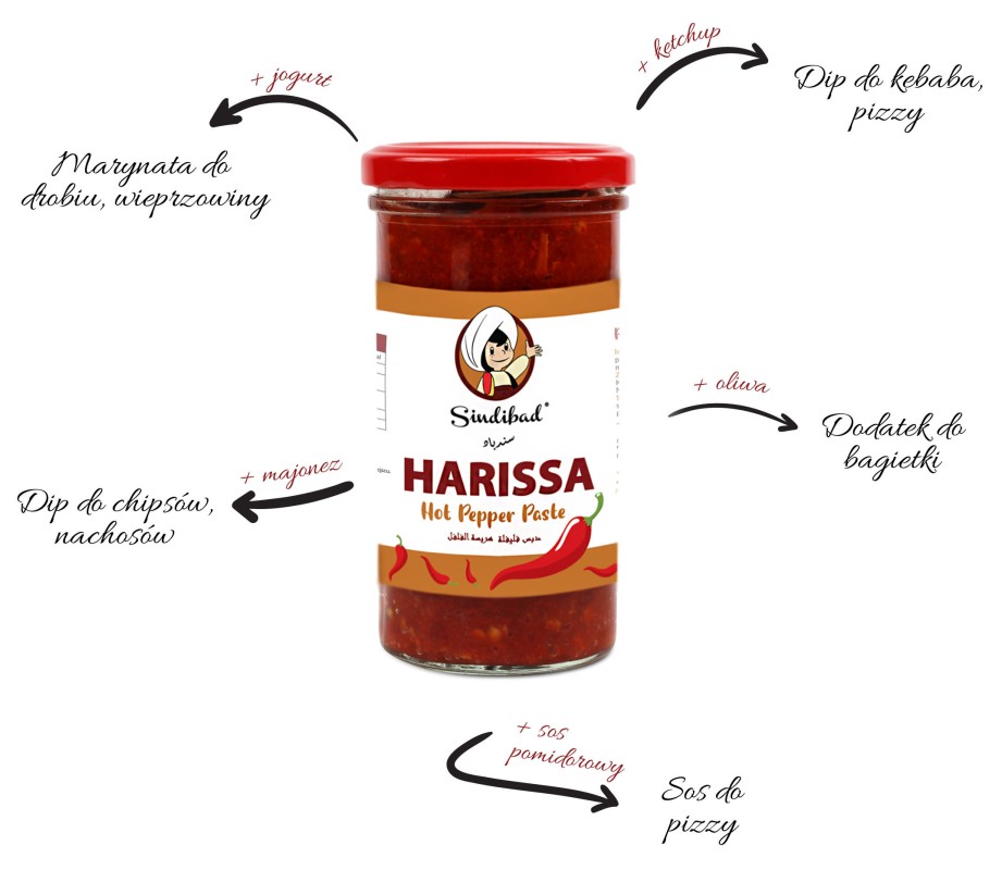 Harissa Hot Pepper Paste 245g | Sindibad