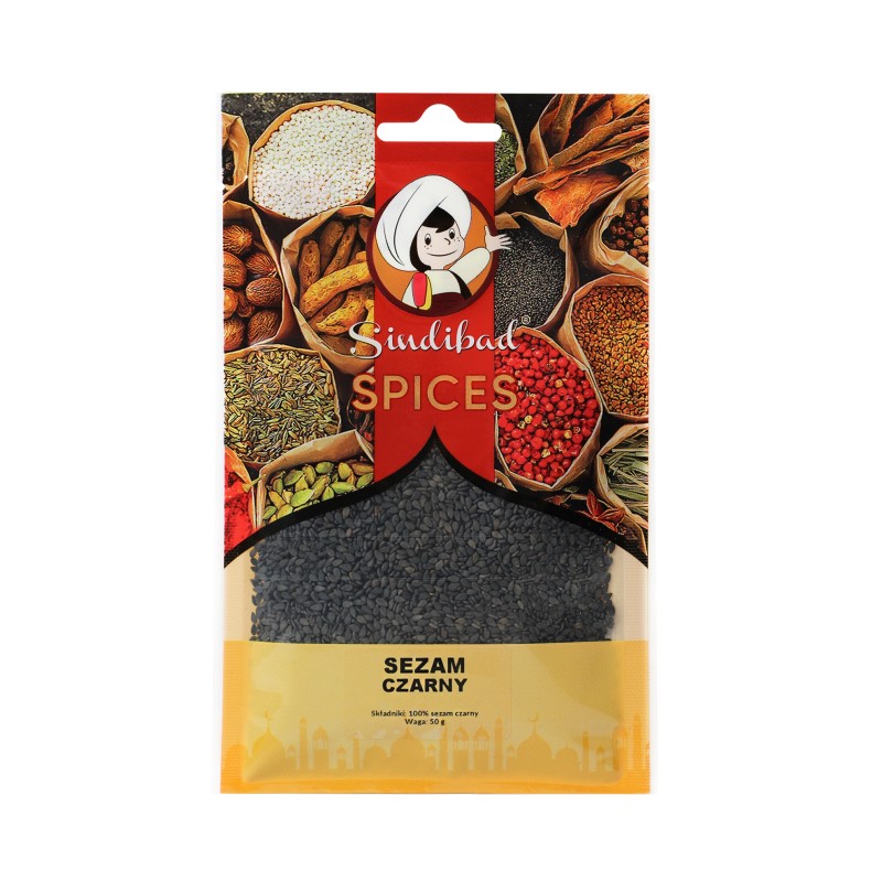 Black Sesame Seeds 50g | Sindibad
