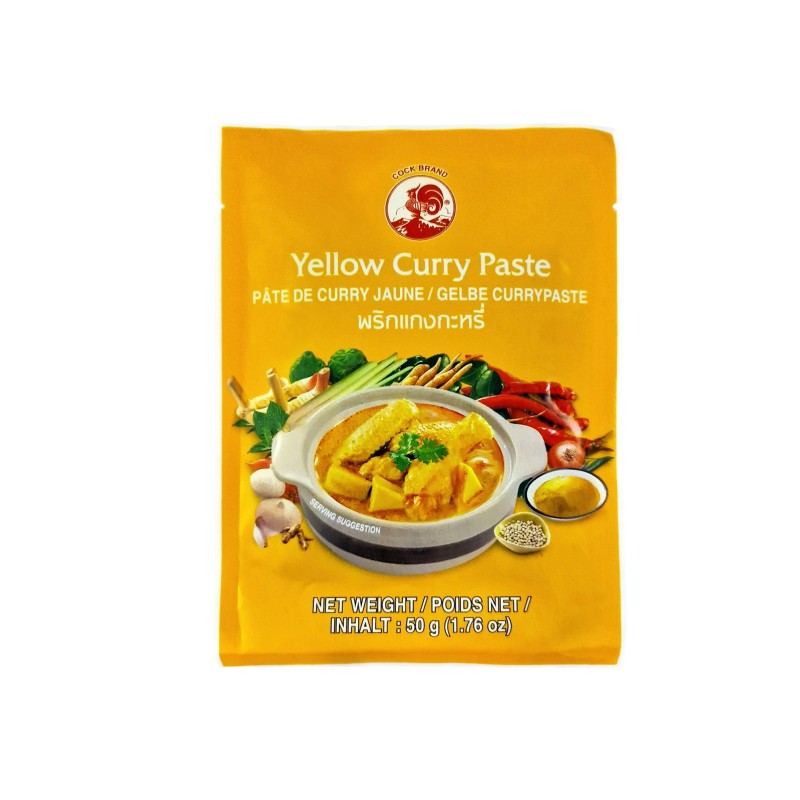 Pasta Curry Żółta  50g | Cock Brand