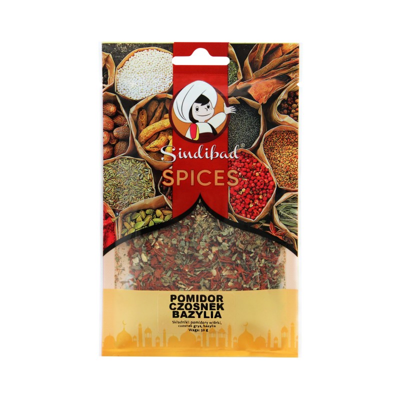 Tomato Garlic Basil Spice Mix 30g | Sindibad