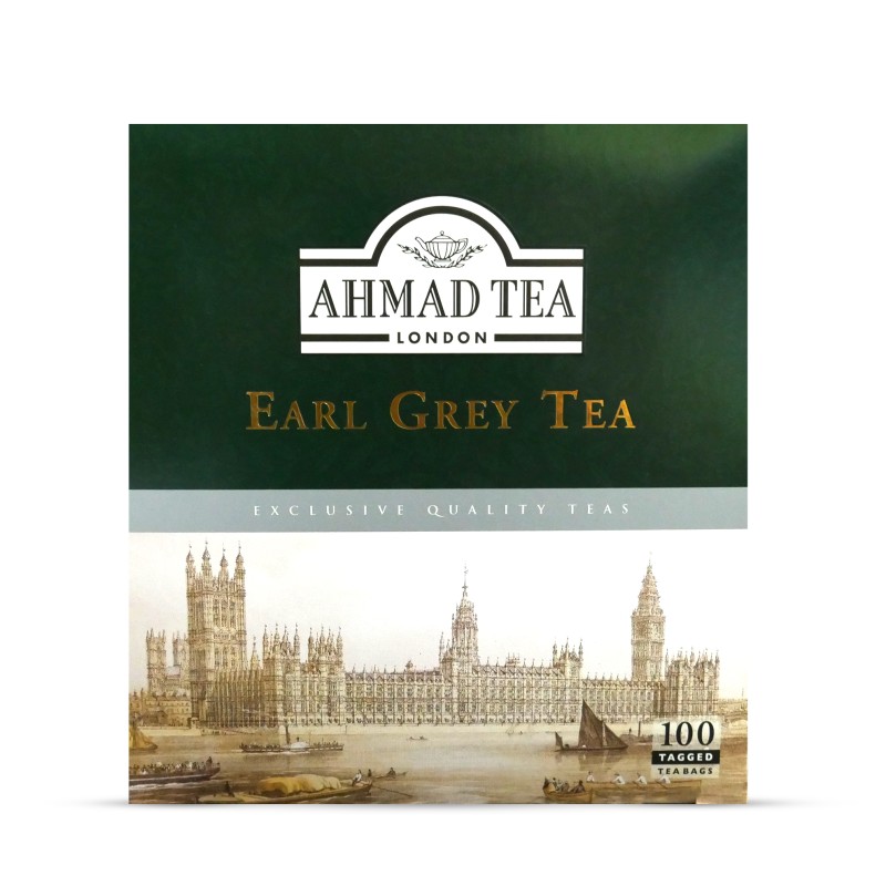 Earl Grey 100 Tagged Tea Bags  200g  | Ahmad Tea