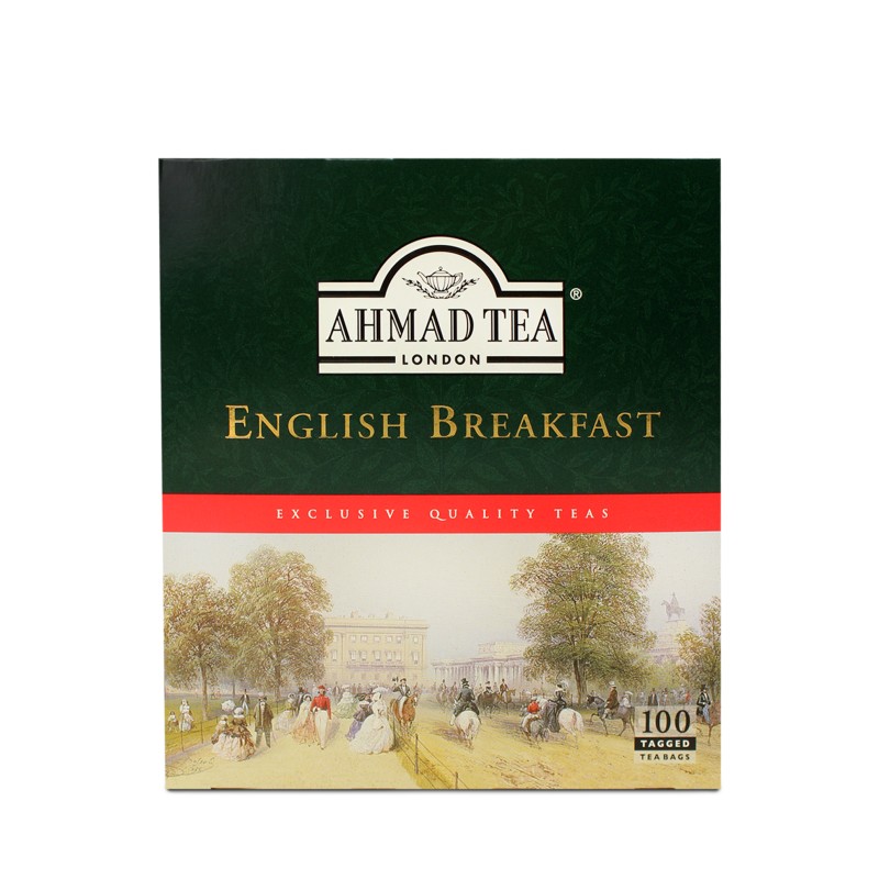 English Breakfast  100 Tagged Tea Bags  200g | Ahmad Tea