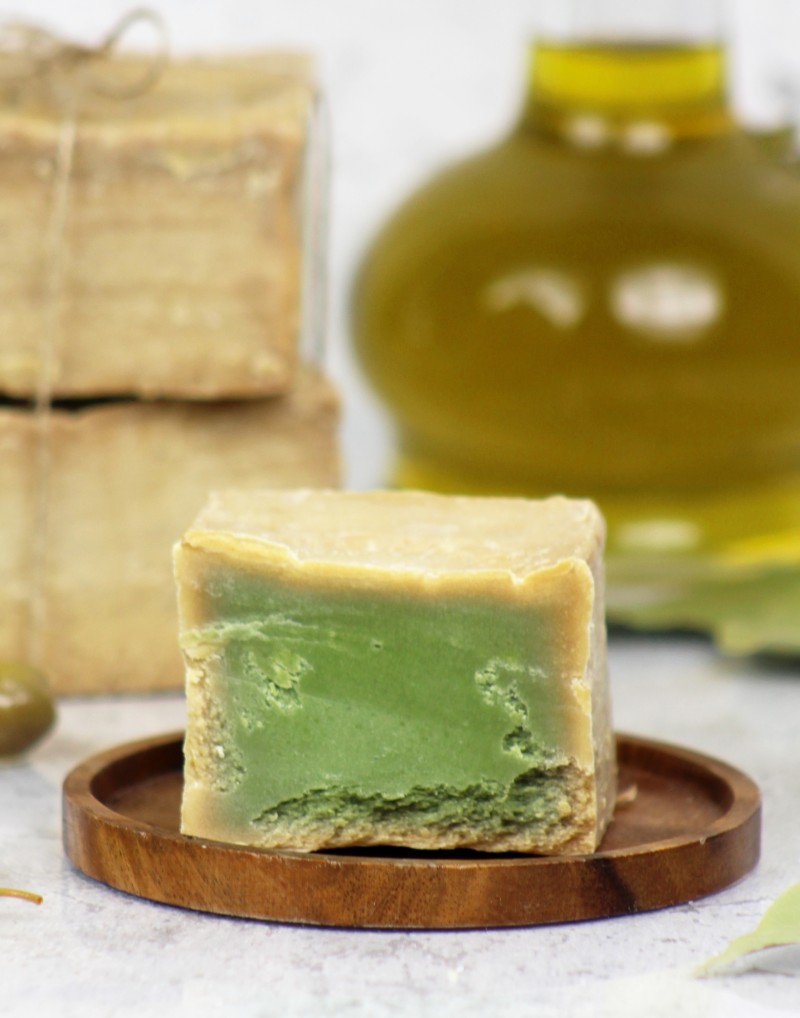 2x Aleppo Soap  with Olive Oil  +/- 190g