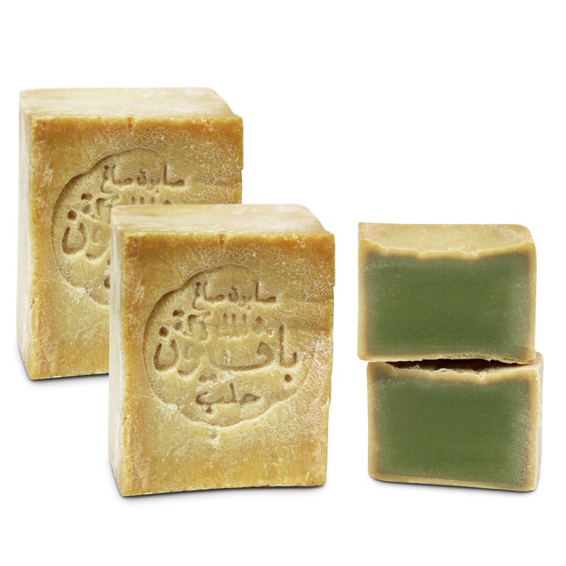 2x Aleppo Soap  with Olive Oil  +/- 190g
