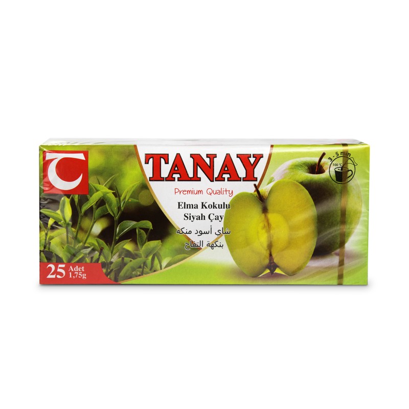 Apple Flavoured Black Tea 25 Teabags | Tanay