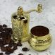 Manual Grinder For Coffee & Spices | Gold