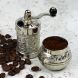 Silver Turkish Grinder & Peppercorns  Gift Set 