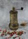 Antique Gold Turkish Grinder & Peppercorns  Gift Set 