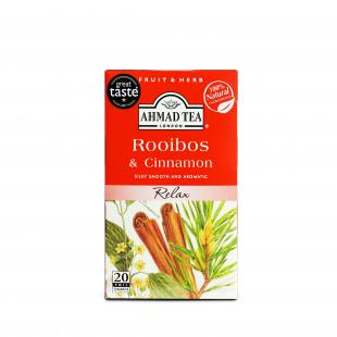 Herbata ROOIBOS&CINNAMON Ahmad Tea 20 Torebek