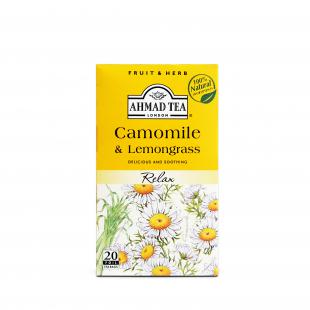 Herbata CAMOMILE&LEMONGRASS Ahmad Tea 20 Torebek
