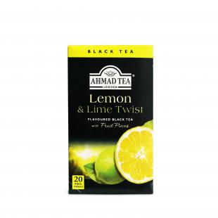 Herbata LEMON&LIME TWIST Ahmad Tea 20 Torebek