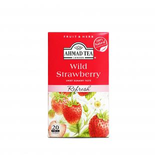 Herbata WILD STRAWBERRY Ahmad Tea 20 Torebek