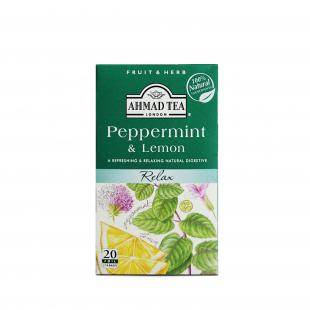 Herbata PEPPERMINT & LEMON Ahmad Tea 20 Torebek