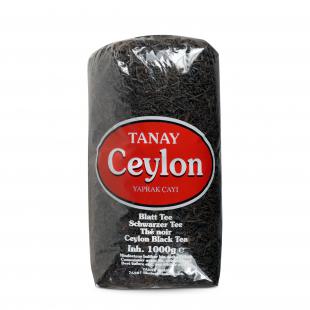 Black Loose Ceylon Tea Yaprak Cayi  1kg  Tanay
