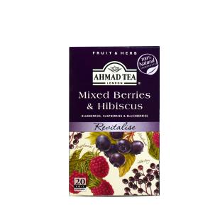 Herbata MIXED BERRIES & HIBISCUS Ahmad Tea 20 Torebek