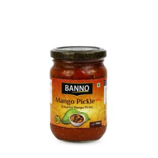 Indyjskie Pikle z Mango 300g Banno
