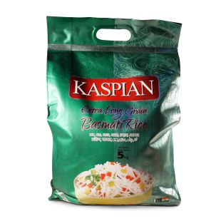 Ryż Basmati Extra Long Grain 5 kg  Kaspian