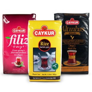 Herbata Czarna Liściasta  Filiz, Altinbas & Rize 3x500g  Caykur
