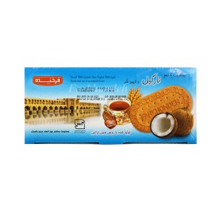 Biscuits with Coconut Flavour & Sugar Topping 450g  Farkhondeh