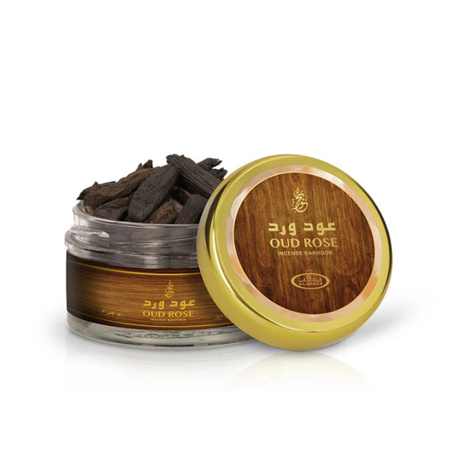 Kadzidło Arabskie Bakhoor OUD ROSE 30g Al Rehab