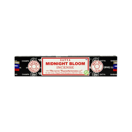 Kadzidełka Indyjskie MIDNIGHT BLOOM 15g Satya