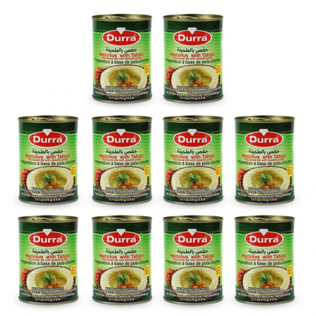 10 x Hummus with Tahini 380g Durra