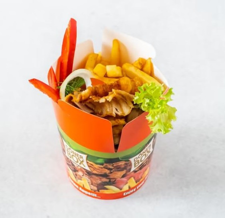 Opakowanie Döner Kebab Box 750 ml (26 oz) | 10x 50 szt