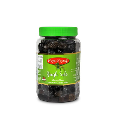 Oliwki Czarne z Pestką Suszone XS 700g | Hayat-Kaynaği
