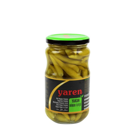 Green Pepperoni Pickles Yakan Biber 350g | Yaren