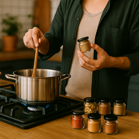 8 Hot Chilli Spices, Gift Set | Lavender Spices