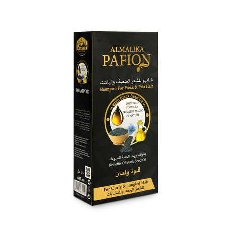Szampon z Olejem z Nasion Czarnuszki 400 ml | Almalika Pafion